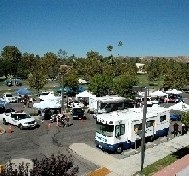 Aerial View of Police Department Open House