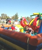 Inflatables at Open House