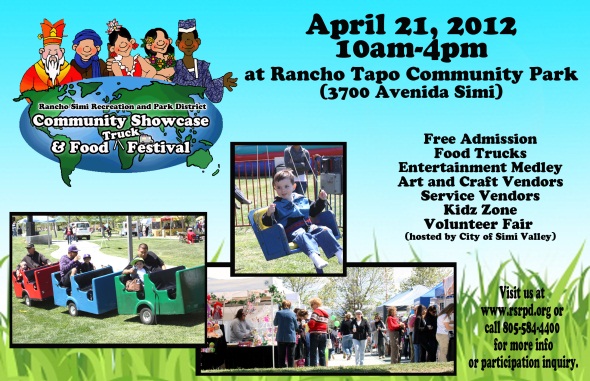 2012 Volunteer Fair & Community Showcase Flyer