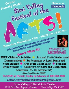 Simi Valley Festival of the Arts Flyer 2012