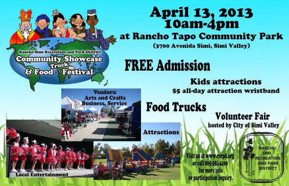 2013 Community Showcase and Volunteer Fair Flyer