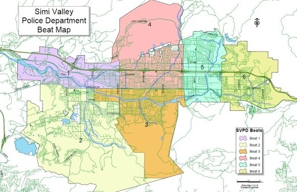 SVPD Beat Map