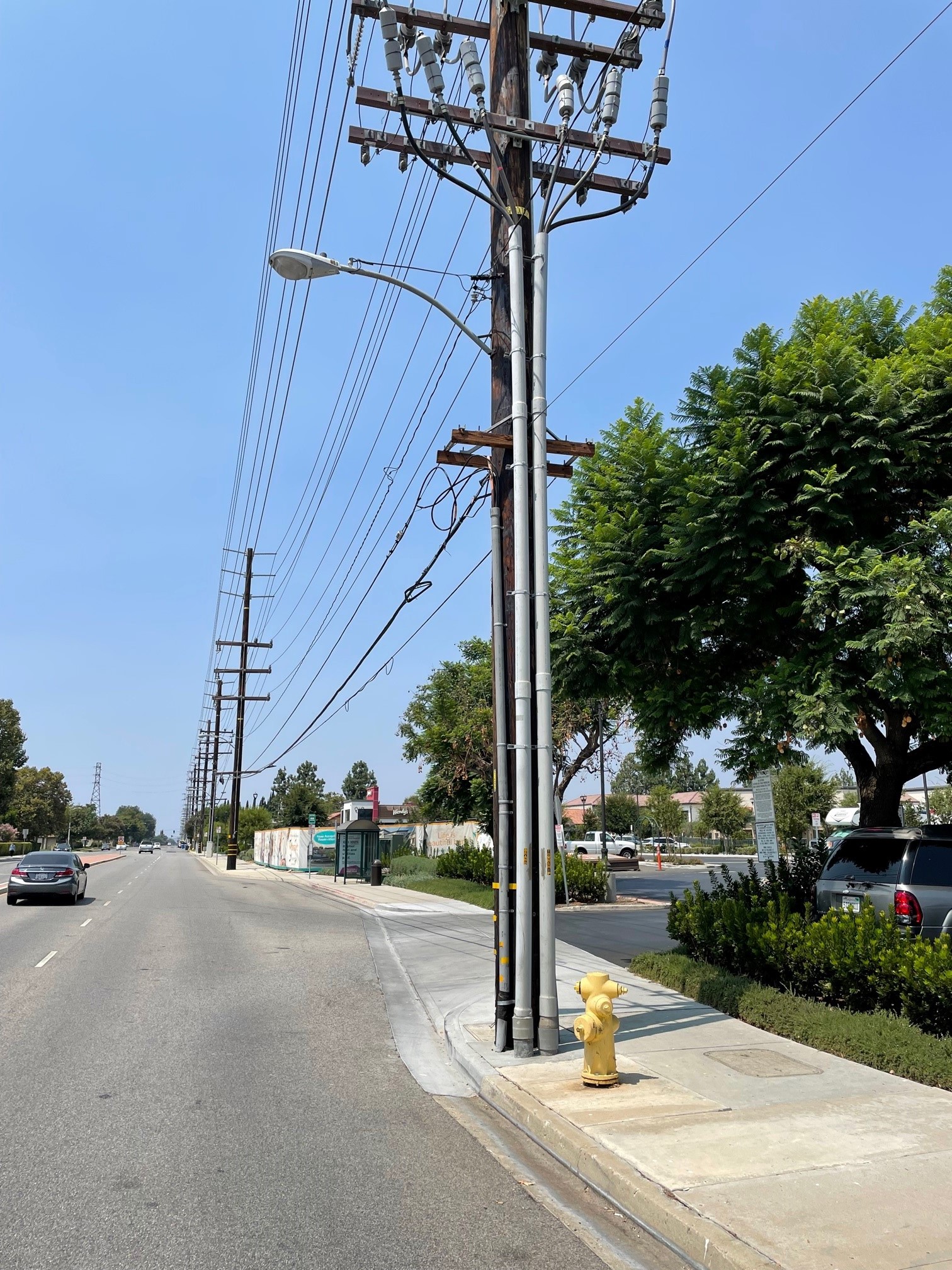 Edison owned streetlight