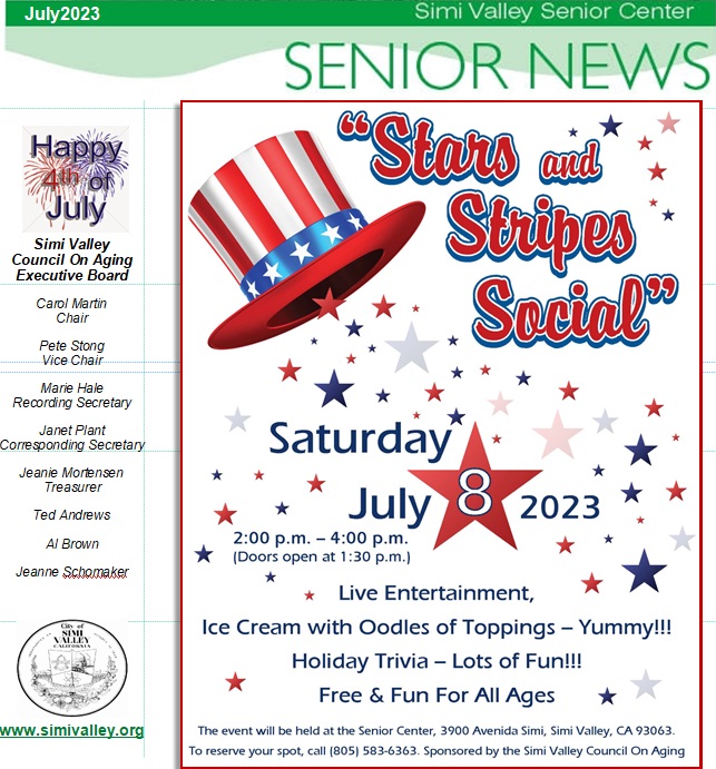 July Senior News Thumbnail