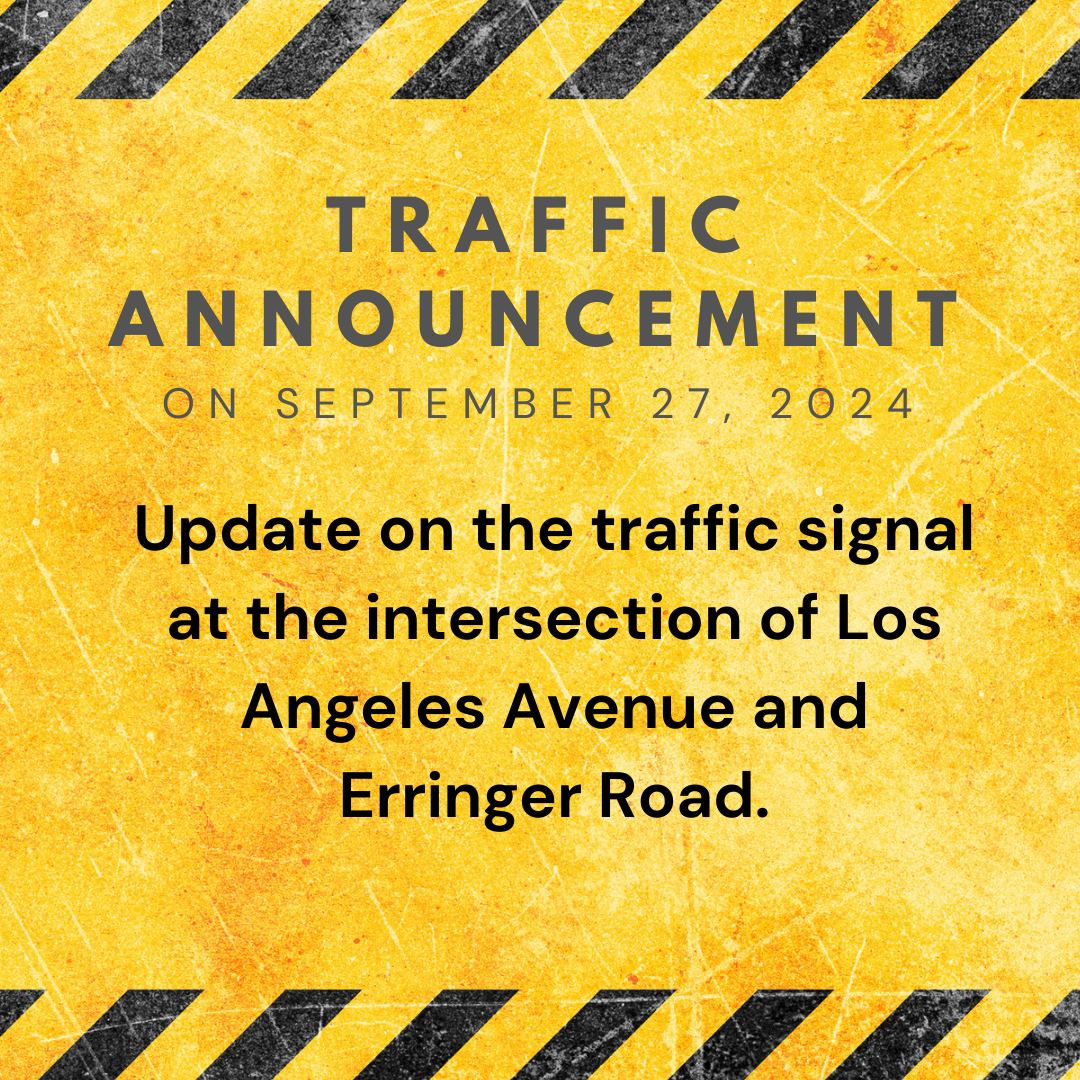 Traffic announcement