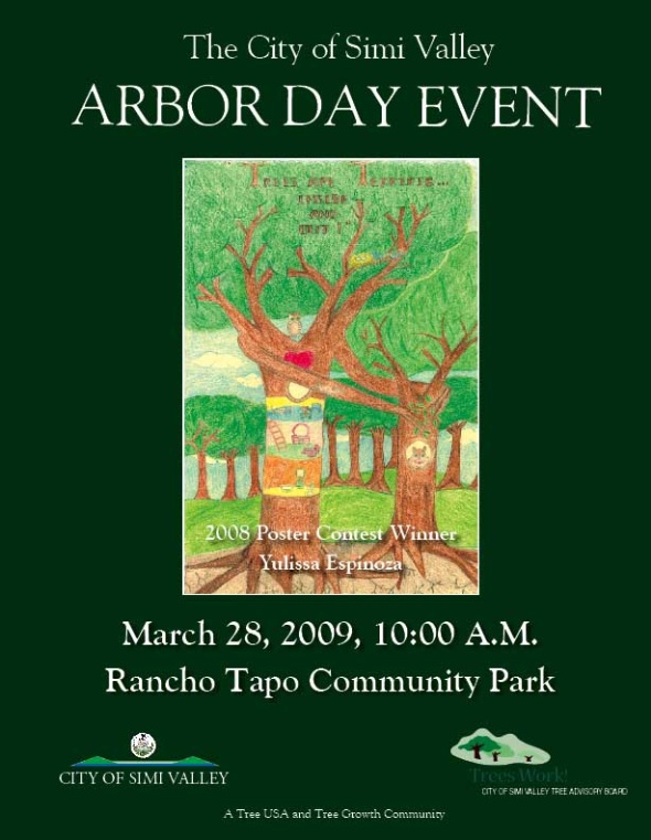 Arbor Day Flyer 2009